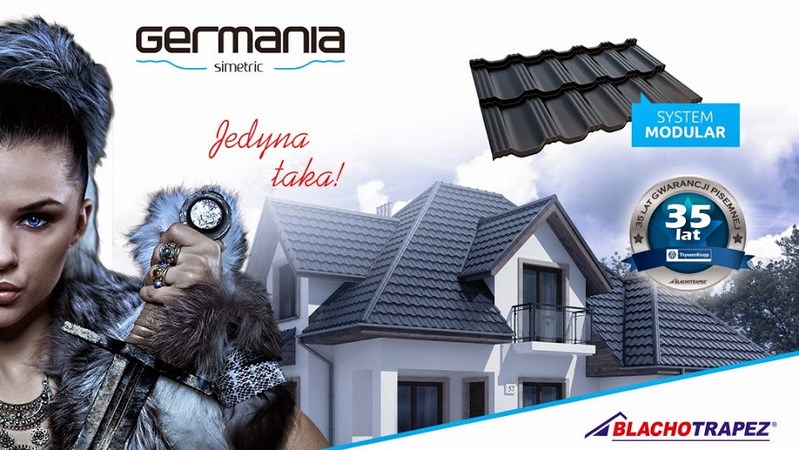 #htmlcaption1 Blachodachówka Germania Simetric